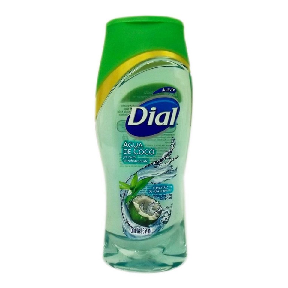 Jabón Líquido Corporal Dial Agua De Coco 354 Ml Walmart 3778