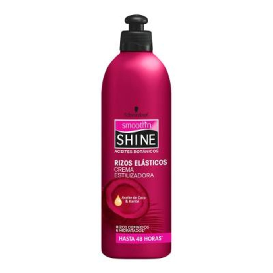 Crema para peinar Schwarzkopf Smoothn Shine rizos elásticos 300 ml   Walmart