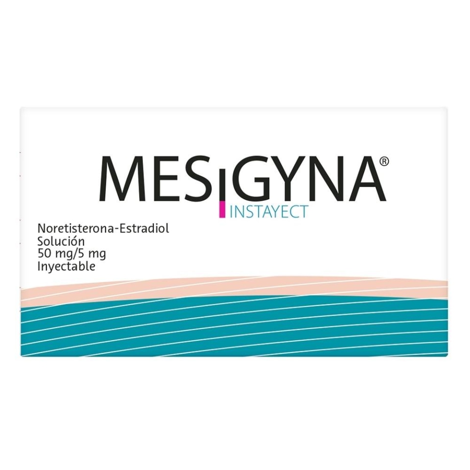 Mesigyna 50 mg/5 mg solución inyectable Walmart