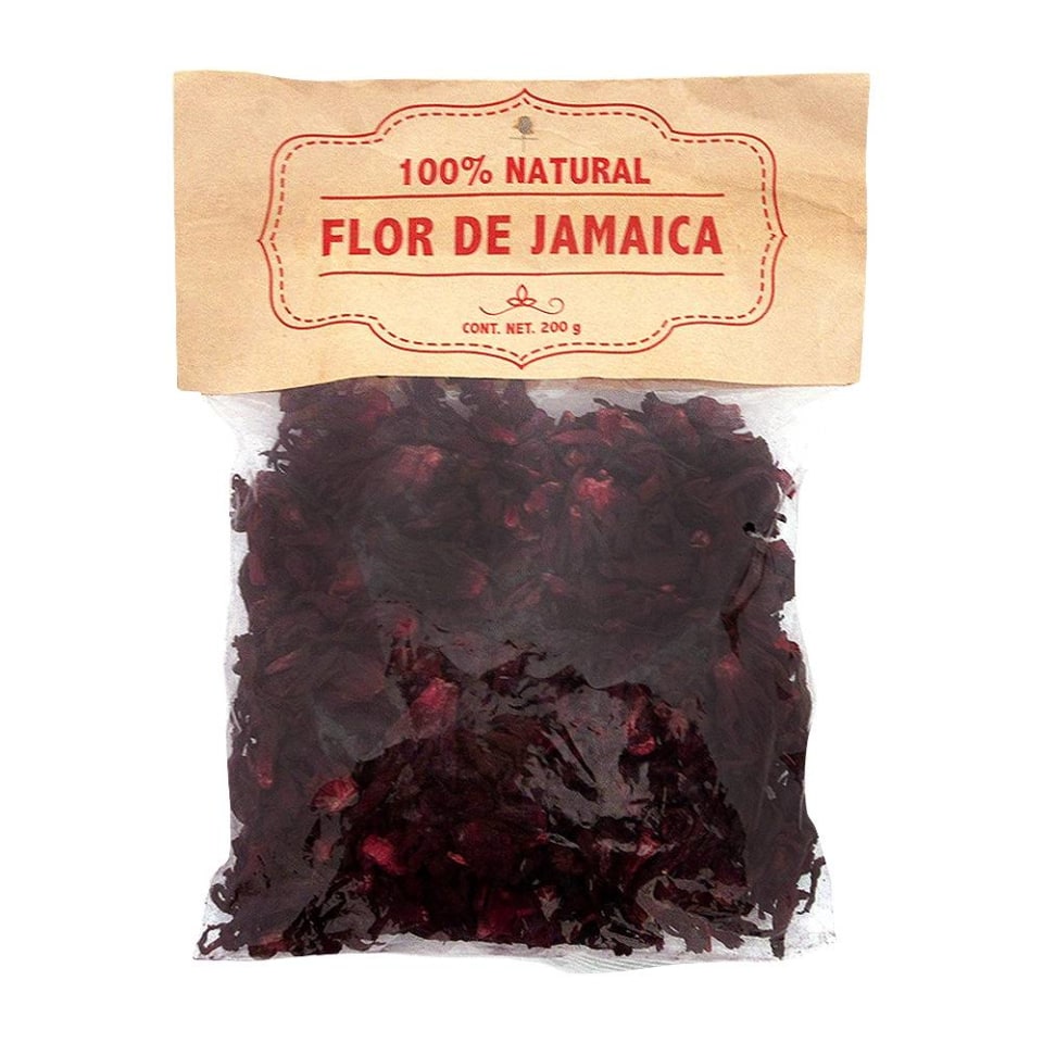 Flor de jamaica Valdeval 100 % natural 200 g | Walmart
