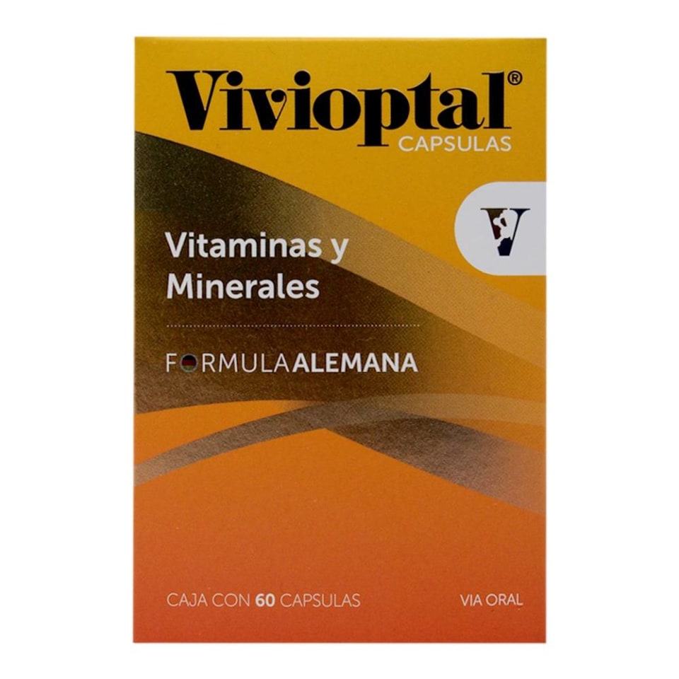 Multivitamínico Vivioptal cápsulas 60 pzas | Walmart