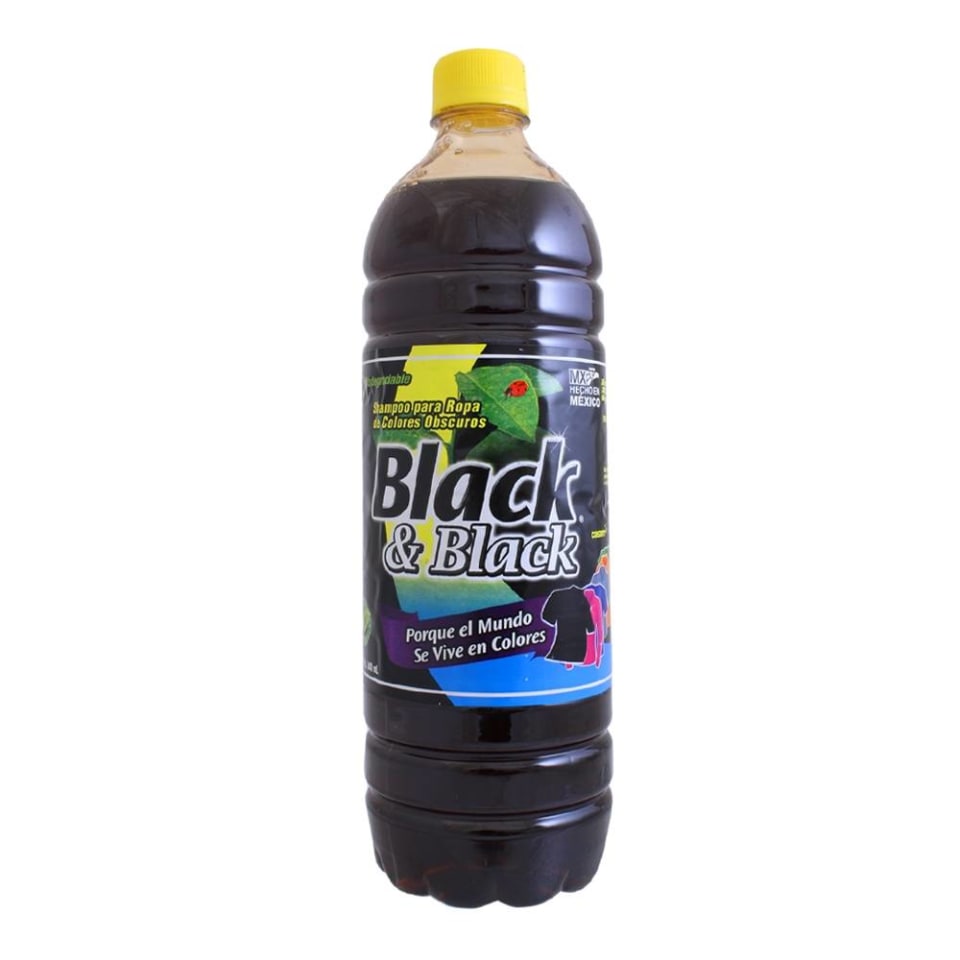 Detergente líquido Black and Black para ropa oscura 940 ml | Walmart