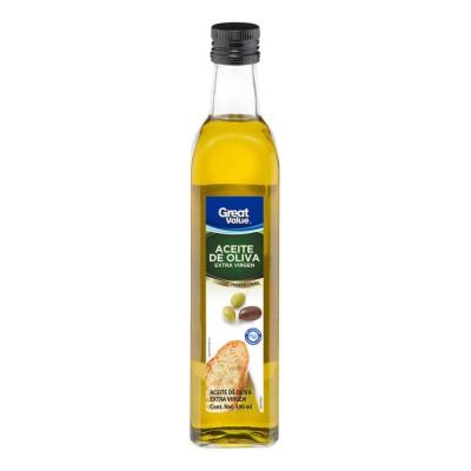 Aceite de oliva Great Value extra virgen 500 ml | Walmart