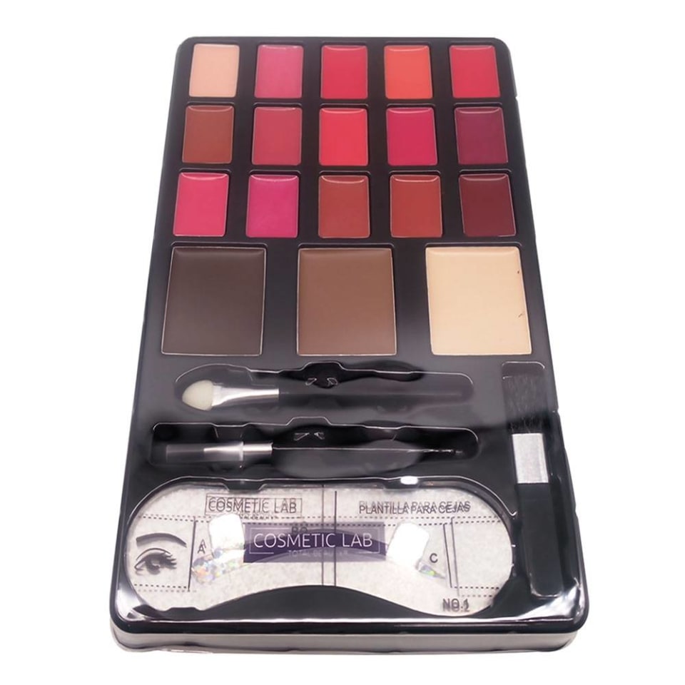 Set de maquillaje Cosmetic Lab Tota Beauty maletín 61 pzas | Walmart Set de maquillaje Cosmetic Lab Tota Beauty maletín 61 pzas | Walmart