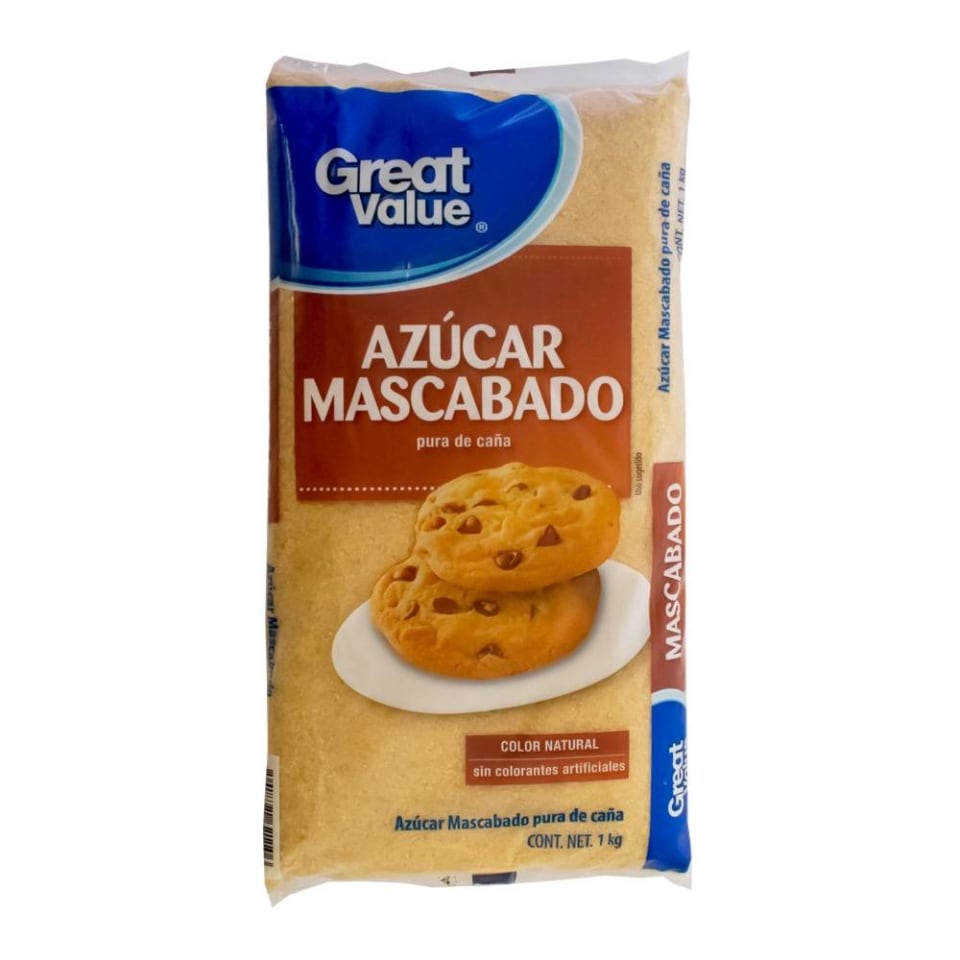 Azúcar mascabado Great Value 1 kg | Walmart