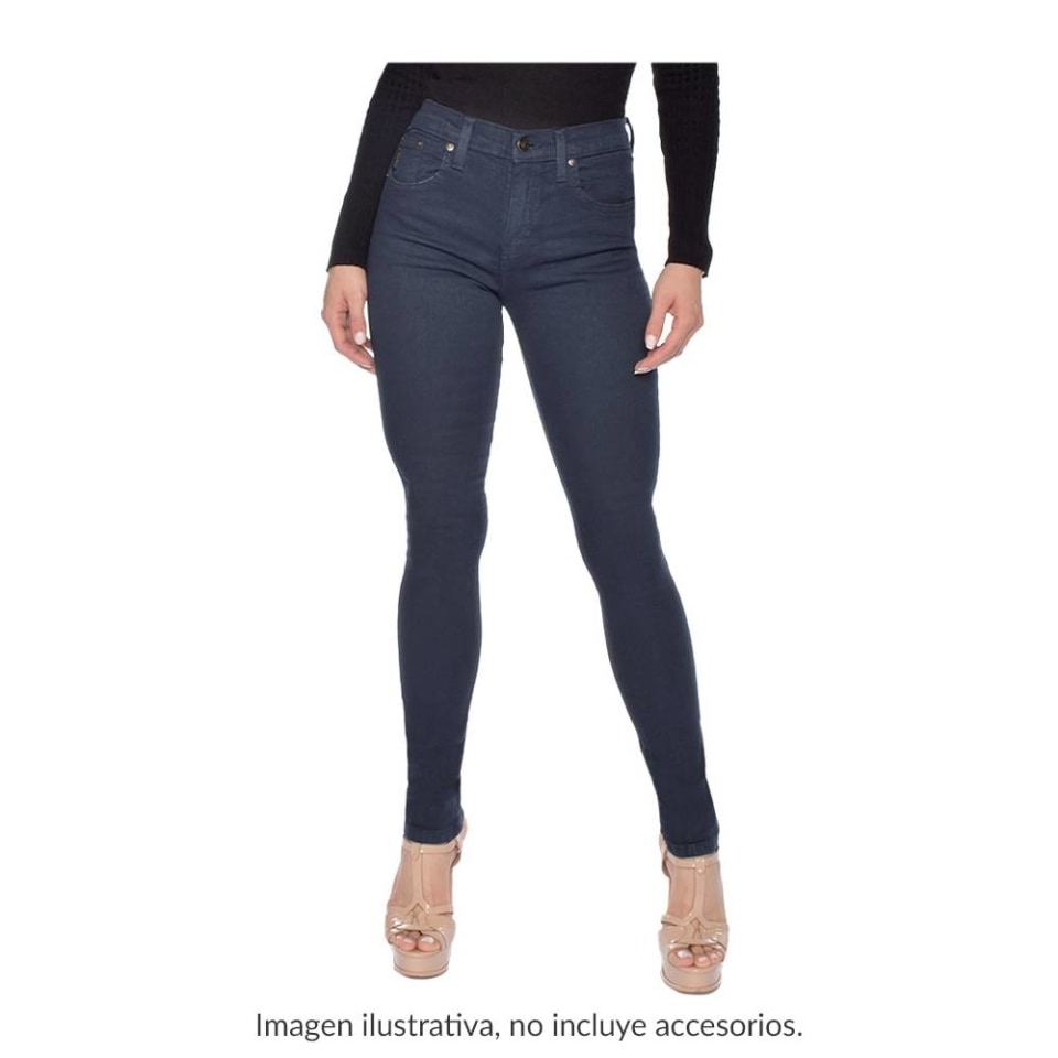 Jeans Cimarron Talla 7 Skinny Marino Walmart