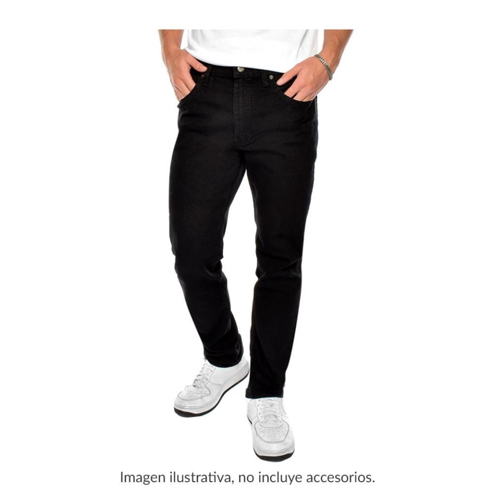 Pantalon negro entubado new arrivals