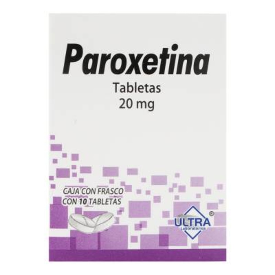 Paroxetina 20 Mg 10 Tabletas Walmart 3526