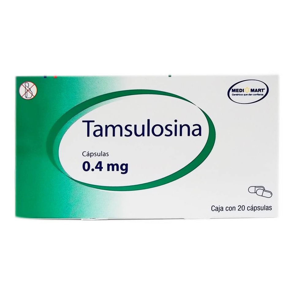 Tamsulosina medi mart 0 4 mg 20 c psulas walmart