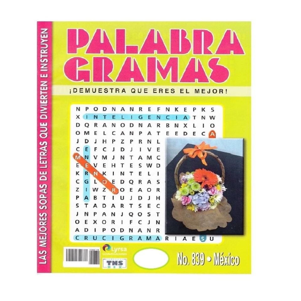 Pack De Revistas Palabragramas Lyrsa Mensual 2 Revistas Walmart