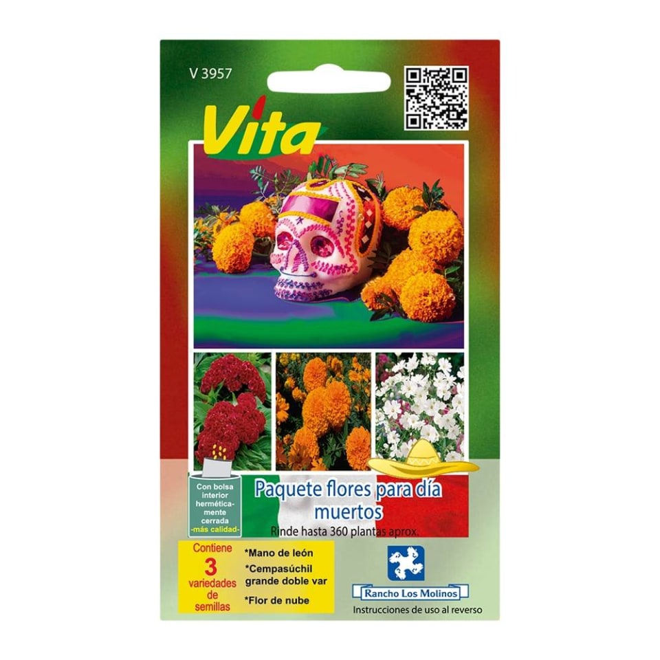 Semillas Vita Organic Flores para Día de Muertos 3 Variedades | Walmart