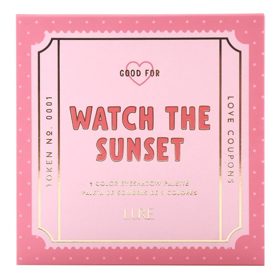 LURE PALETA DE SOMBRAS WATCH THE SUNSET