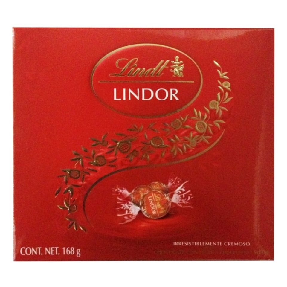 Chocolate Lindt Lindor Con Relleno Suave 168 G Walmart 6575