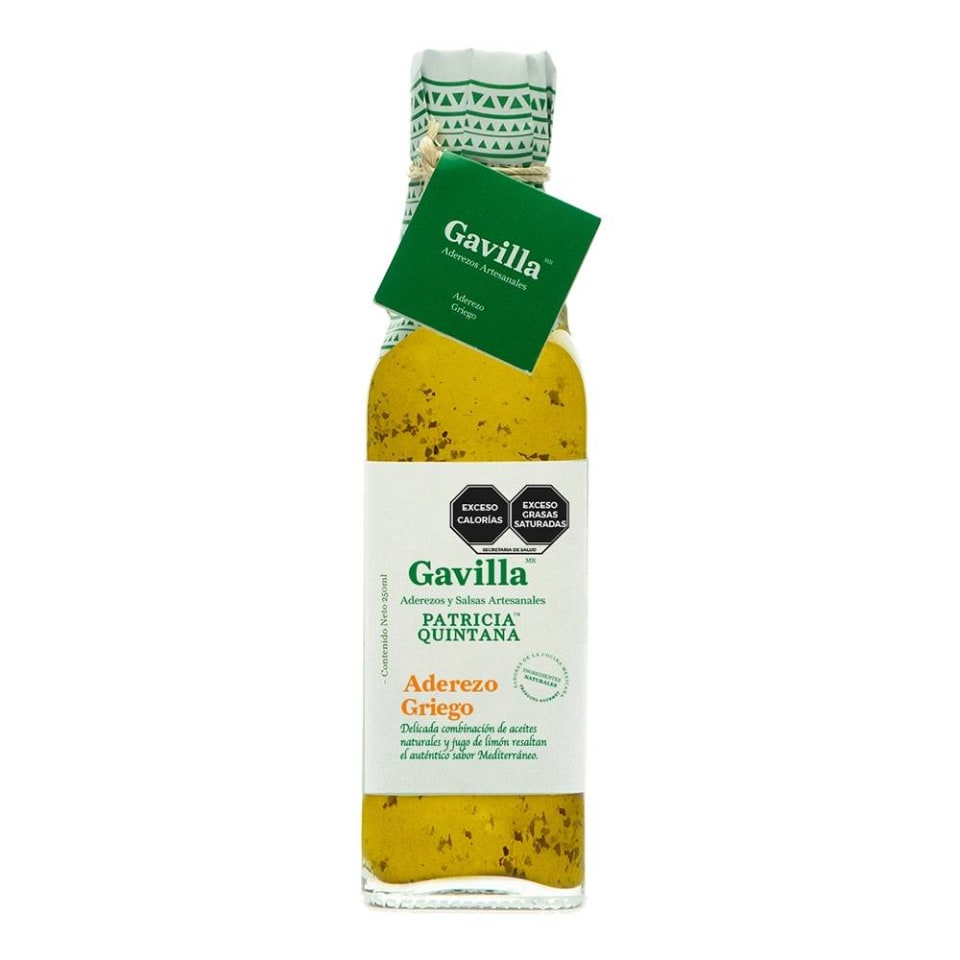 GAVILLA ADEREZO GRIEGO 250ML