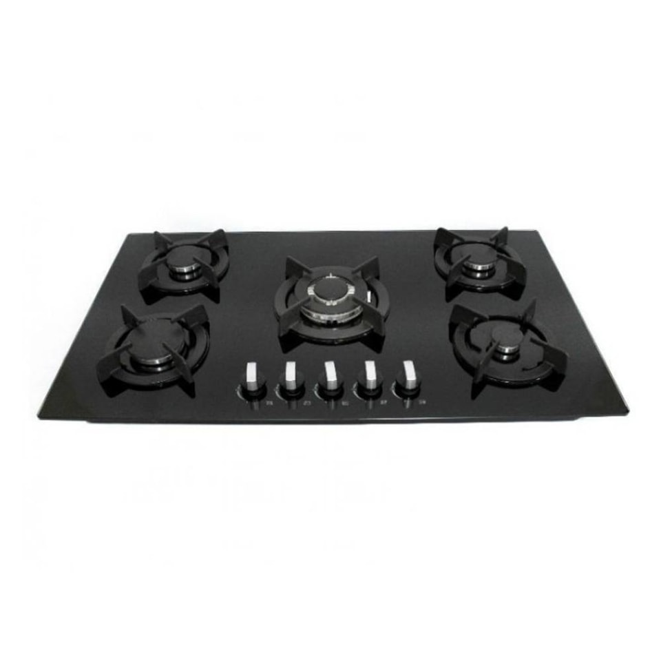 Parrilla de Gas Supra 5 Quemadores 90 x 51 cm Negra | Walmart