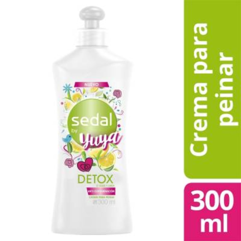 Crema Para Peinar Sedal By Yuya Detox Té Verde Y Limón 300 Ml Walmart