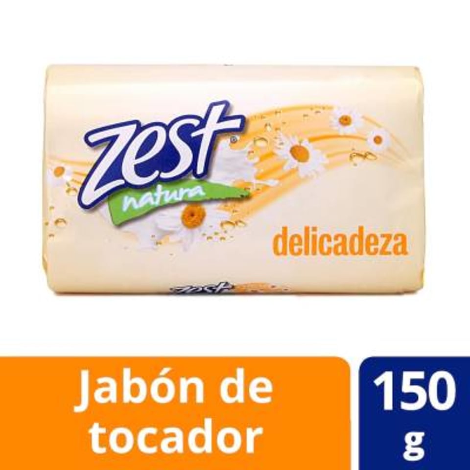 Jabón de tocador Zest natura manzanilla con leche 150 g | Walmart