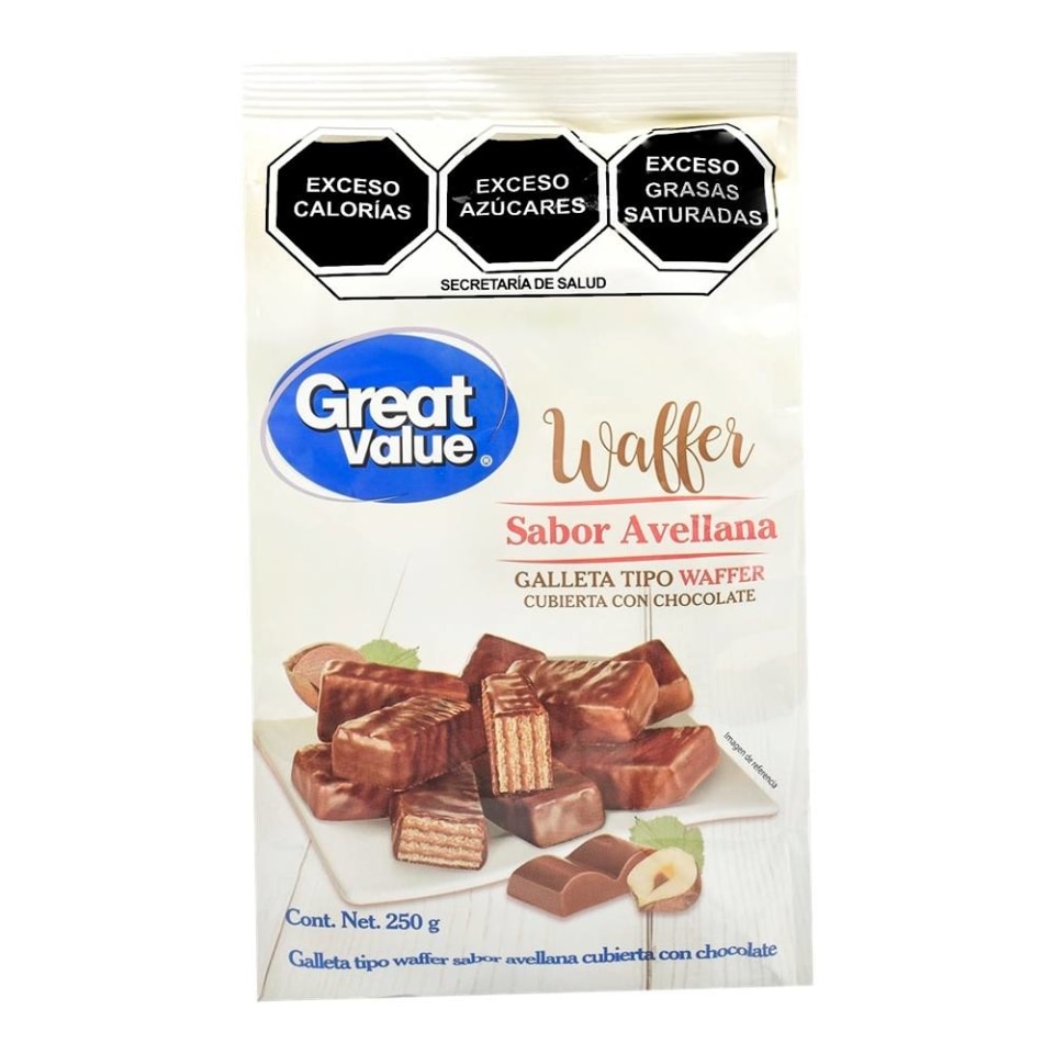 Galleta Great Value Con Tableta De Chocolate Con Leche 150 G Walmart 8711