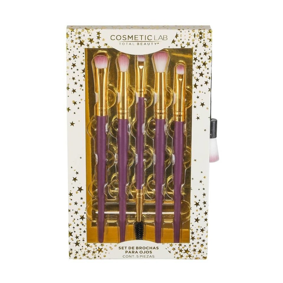 Set de brochas Cosmetic Lab para ojos 5 pzas | Walmart Set de brochas Cosmetic Lab para ojos 5 pzas | Walmart