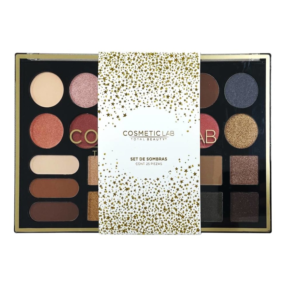 Paleta de sombras Cosmetic Lab Total Beauty 25 tonos | Walmart Paleta de sombras Cosmetic Lab Total Beauty 25 tonos | Walmart