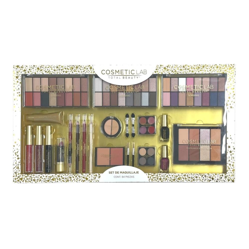 Set de Maquillaje Cosmetic Lab Total Beauty 84 pzas | Walmart Set de Maquillaje Cosmetic Lab Total Beauty 84 pzas | Walmart