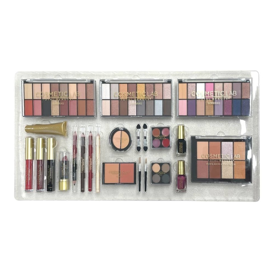 Set de Maquillaje Cosmetic Lab Total Beauty 84 pzas | Walmart Set de Maquillaje Cosmetic Lab Total Beauty 84 pzas | Walmart