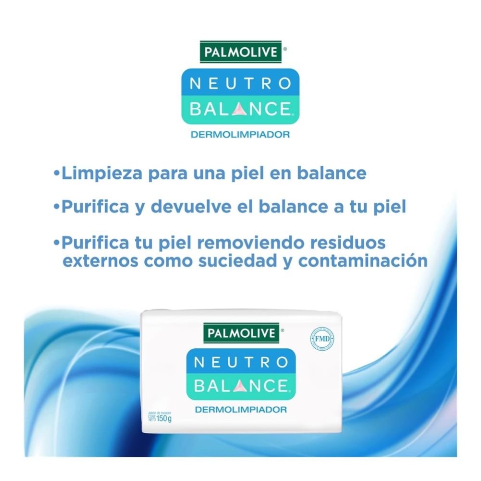 Jabón De Tocador Palmolive Neutro Balance Dermolimpiador 150 G Walmart 8729