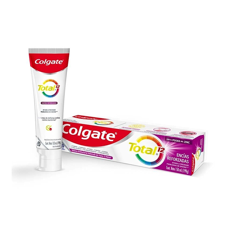 Pasta Dental Colgate Total 12 Encías Reforzadas 150 Ml Walmart