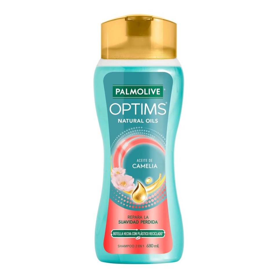 Shampoo Palmolive Optims 2 En 1 Aceite De Camelia 680 Ml Walmart 3365