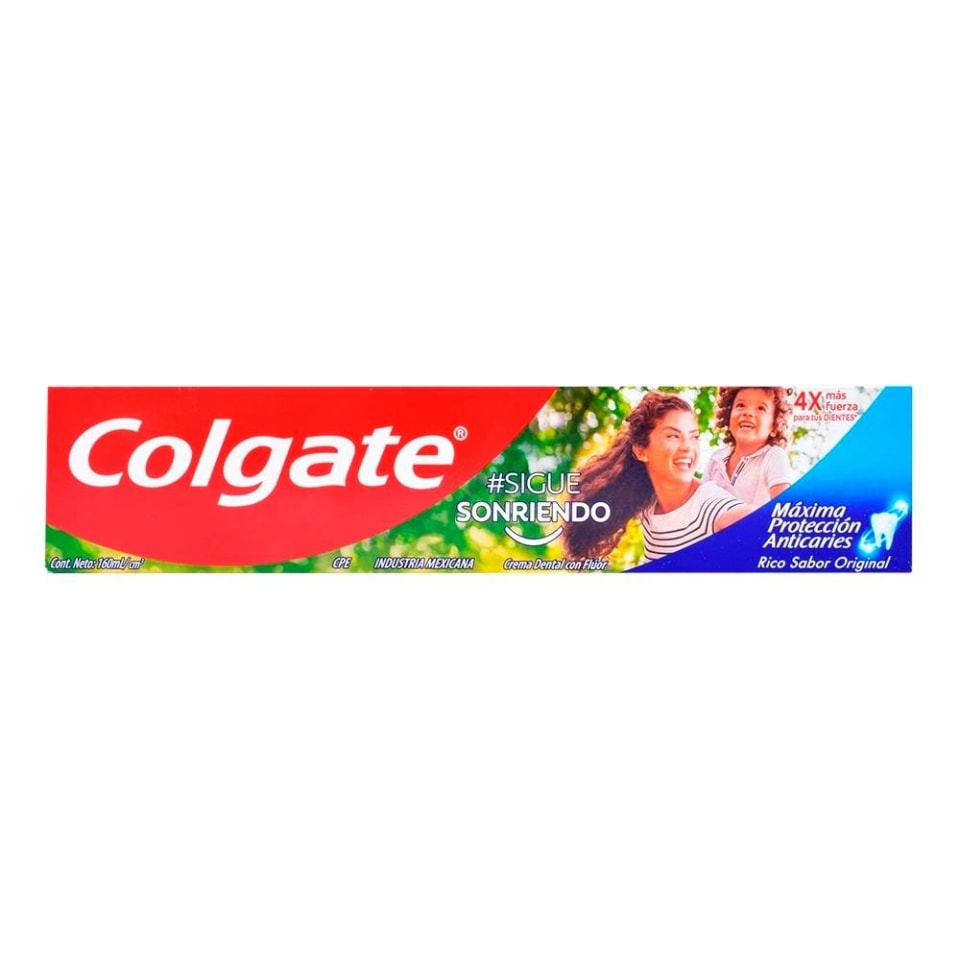 Pasta Dental Colgate Máxima Protección Anticaries 160 Ml Walmart