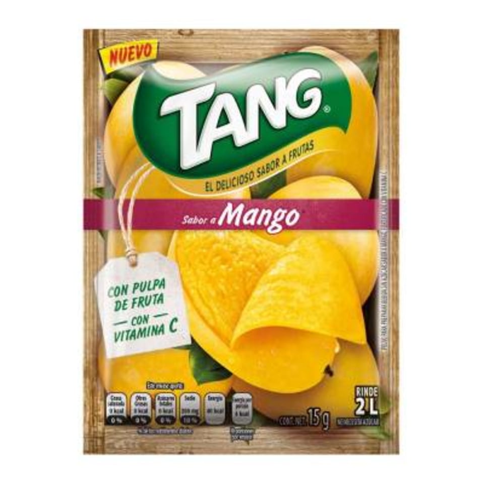 Polvo Para Preparar Bebida Tang Sabor Mango 15 G Walmart