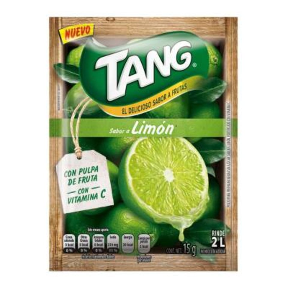 Polvo para preparar bebida Tang sabor limón 15 g