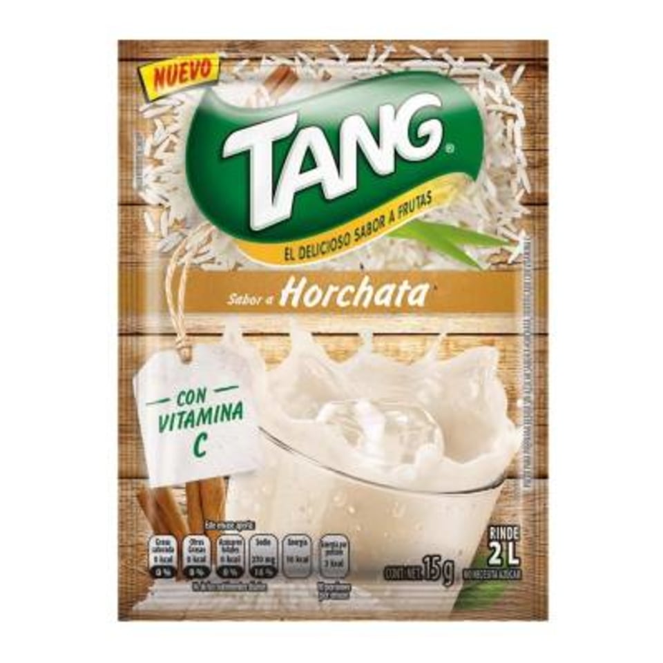 Polvo para preparar bebida Tang sabor horchata 15 g