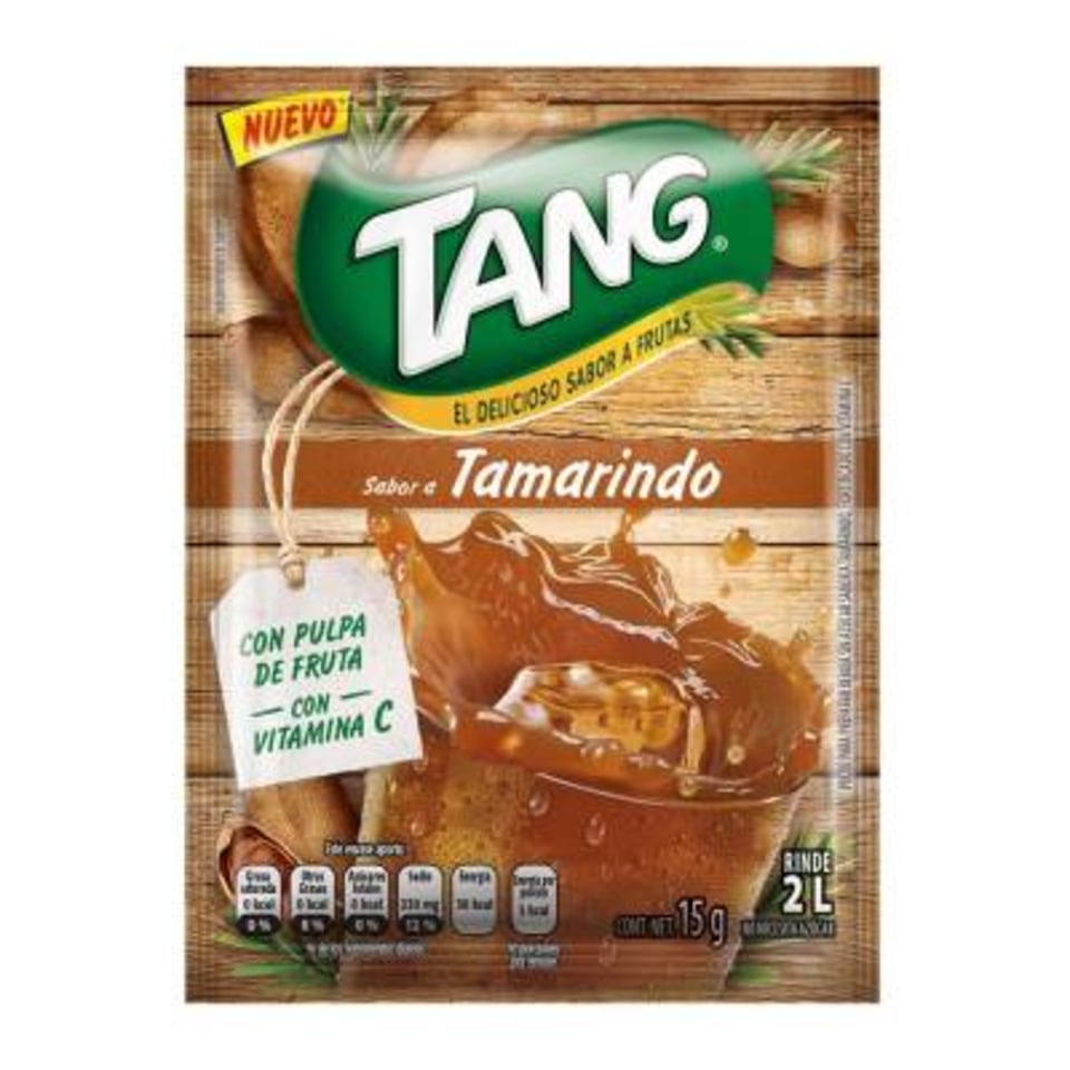 Polvo para preparar bebida Tang sabor tamarindo 15 g