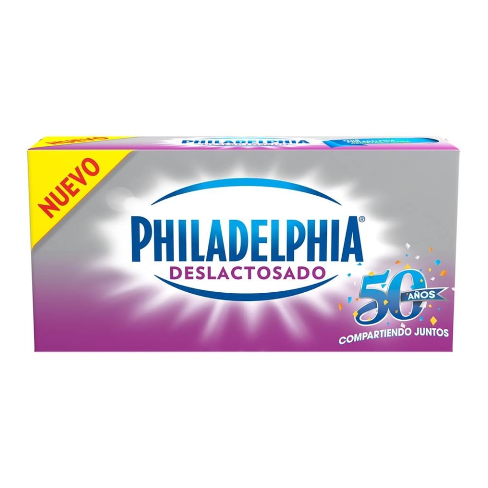 Queso crema Philadelphia deslactosado 190 g