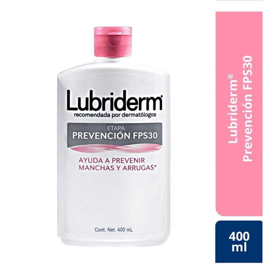 LUBRIDERM ETAPA PREVENCION 400ML