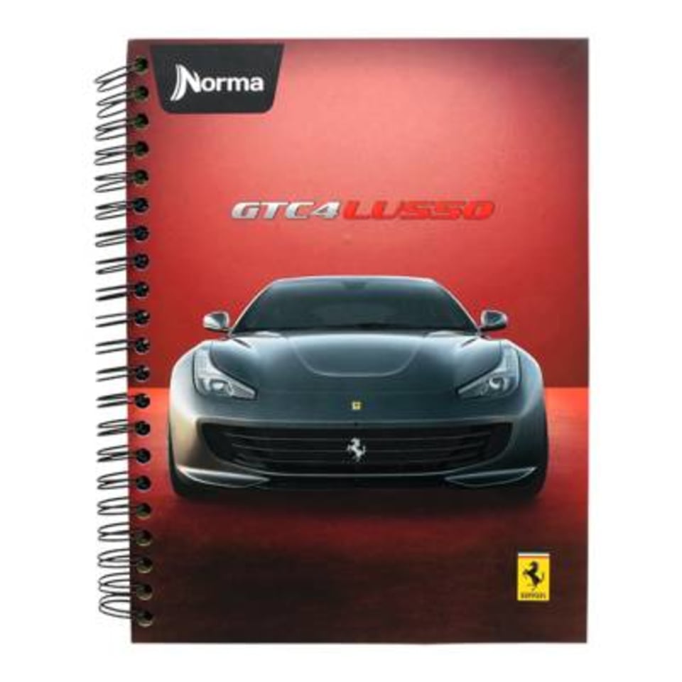 Cuaderno Norma Ferrari 160 hojas cuadro chico 1 pza | Walmart