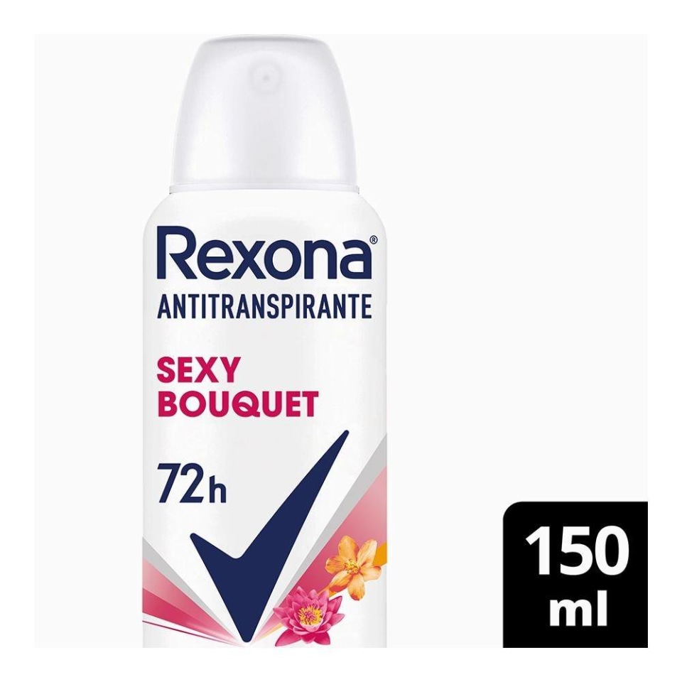Antitranspirante Rexona Sexy Bouquet En Aerosol Para Dama 150 Ml Walmart