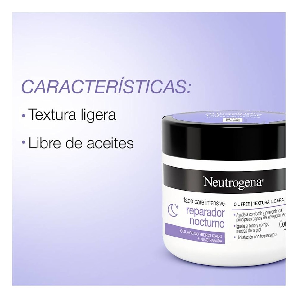 Crema facial Neutrogena reparador nocturno 100 g Walmart