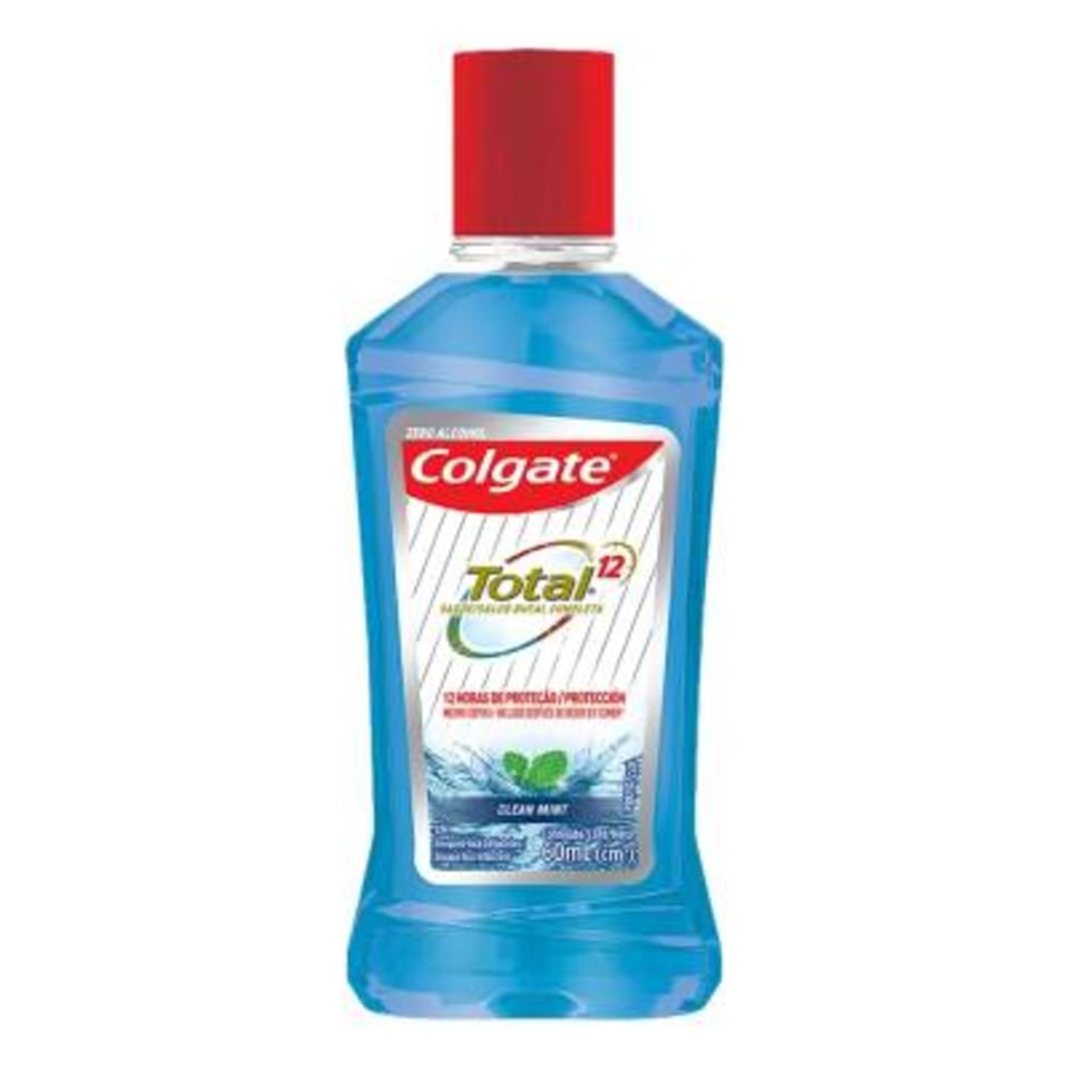 Enjuague Bucal Colgate Total 12 Clean Mint Antibacterial Zero Alcohol