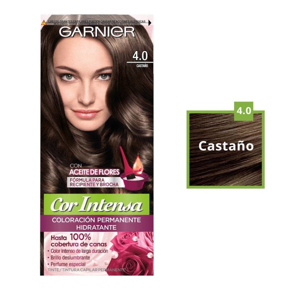 Tinte Garnier Cor Intensa 40 Castaño Walmart 6276