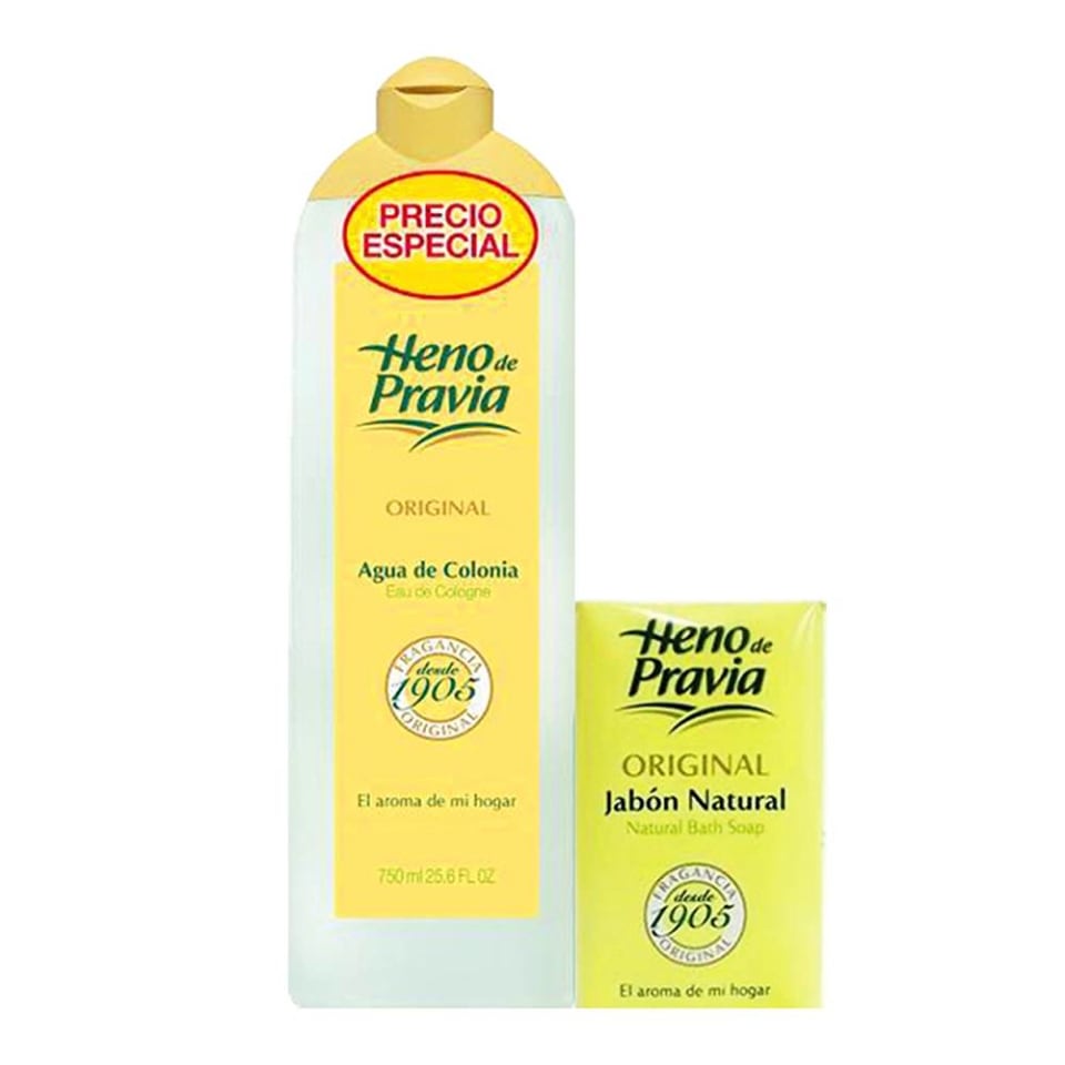 Pack Heno De Pravia Agua De Colonia 750 Ml Jabón Original 150 G Walmart 9114