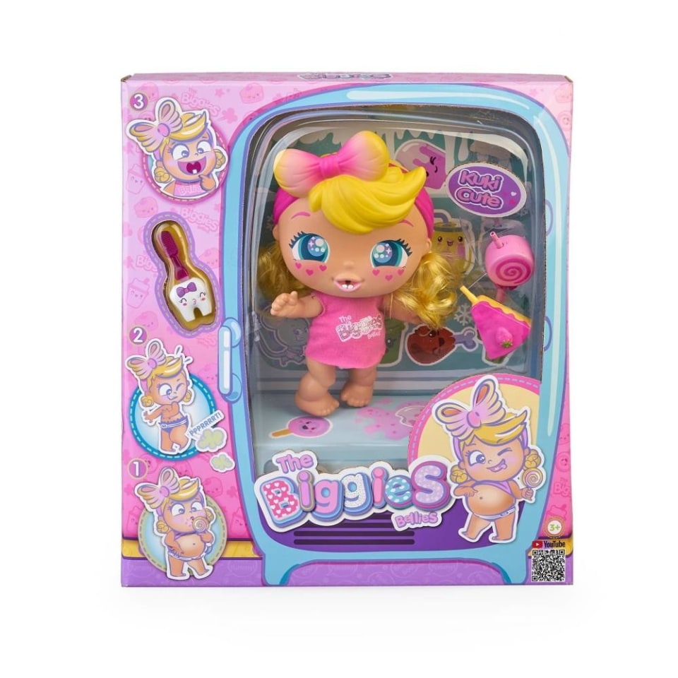 Muñeca Biggies Kuki Cute 20 Cm Walmart 