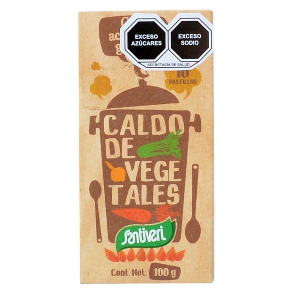 Caldo de vegetales Santiveri con aceite de girasol 100 g | Walmart