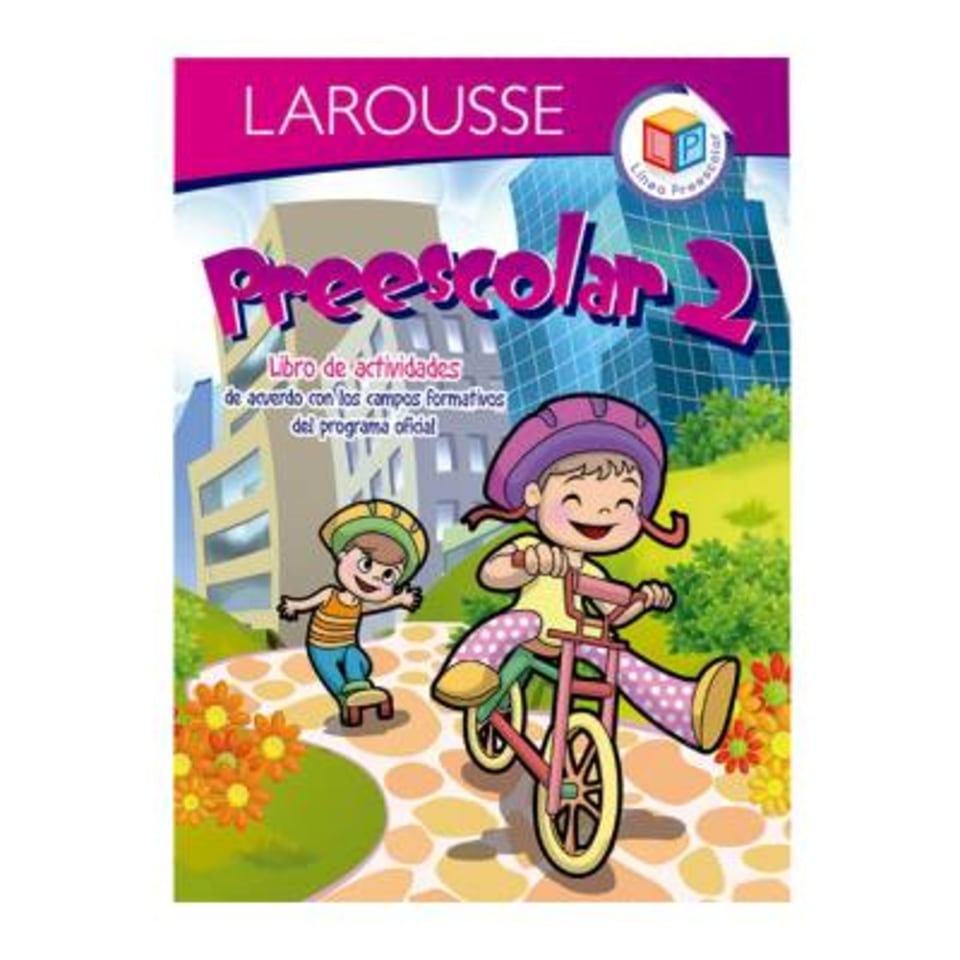 Libro De Actividades Larousse Preescolar 2 Walmart 