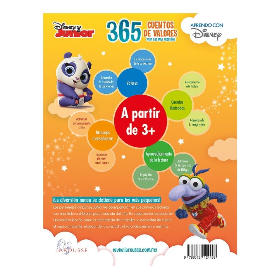 365 Cuentos de Valores para los Más Pequeños Larousse Equipo Editorial |  Walmart