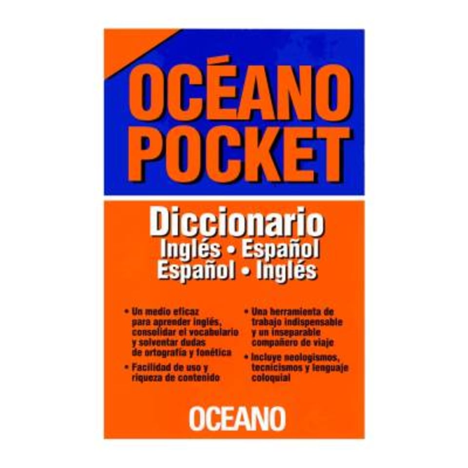 Diccionario Pocket Inglés Español Océano Grupo Editorial Walmart 5538