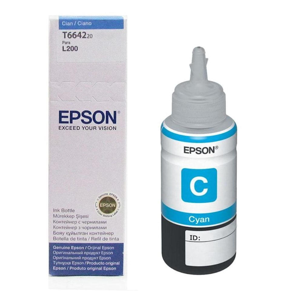 Tinta para impresora Epson T664220 Cyan