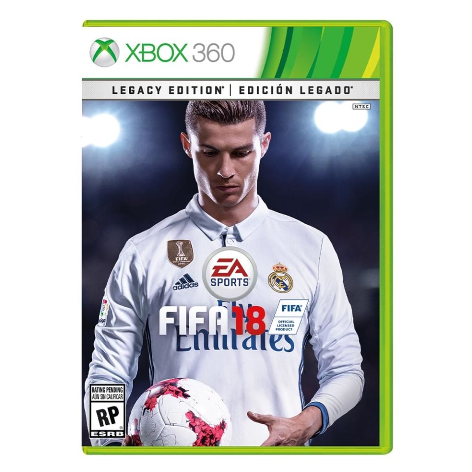 Fifa 18 Legacy Edition Xbox 360 DT 125 Delivery Blanco 2018_video