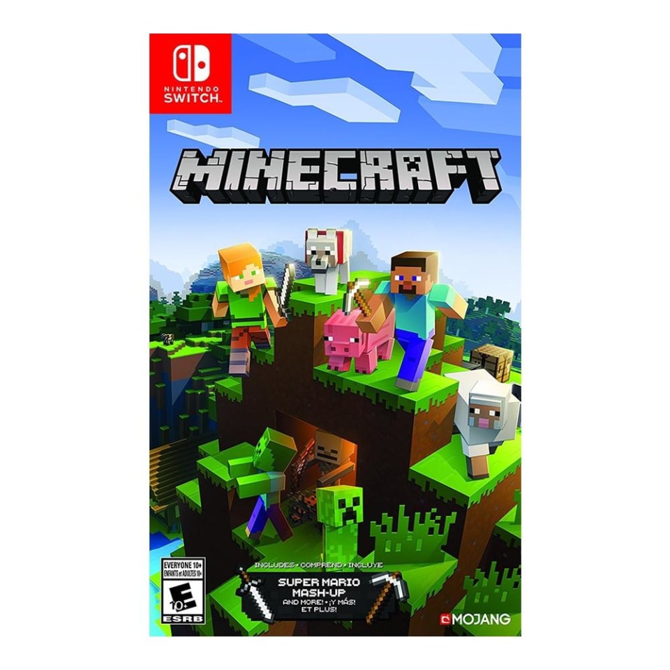 Minecraft Nintendo Switch DT 125 Delivery Blanco 2018_video